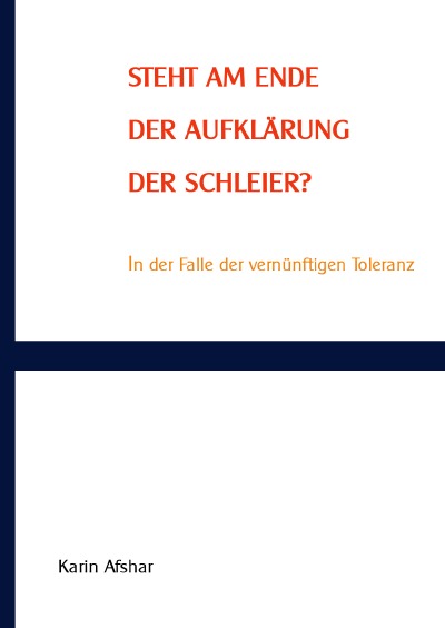 'Cover von Steht am Ende der Aufklärung der Schleier?'-Cover