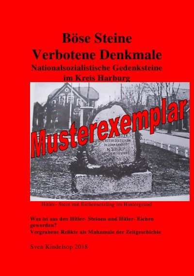 'Cover von Böse Steine- Nationalsozialistische Denkmale im Landkreis Harburg'-Cover