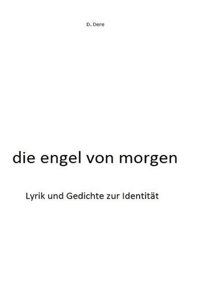 'Cover von die engel von morgen'-Cover
