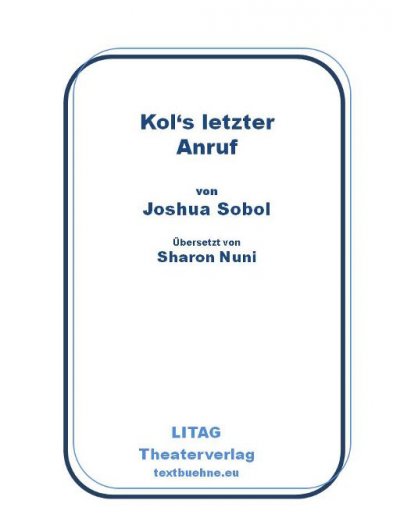 'Kol’s letzter Anruf'-Cover