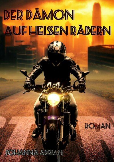 'Cover von Der Dämon auf heißen Rädern'-Cover