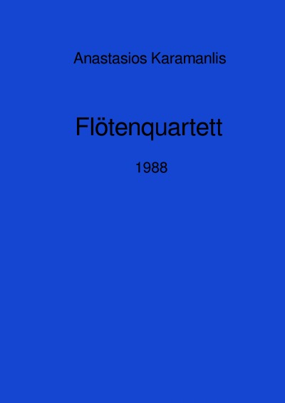 'Flötenquartett'-Cover