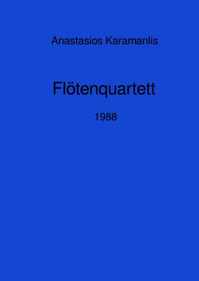 'Cover von Flötenquartett'-Cover