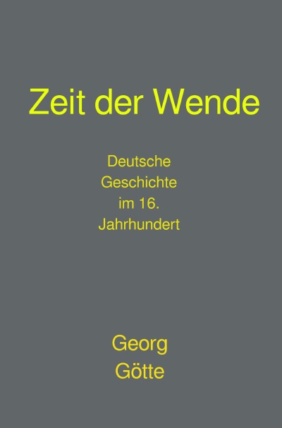'Cover von Zeit der Wende'-Cover