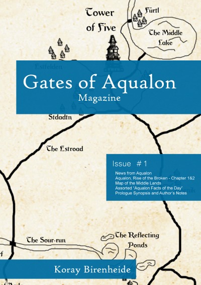 'Cover von Gates of Aqualon Magazine #1'-Cover