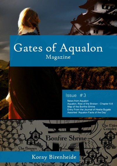 'Gates of Aqualon Magazine #3'-Cover
