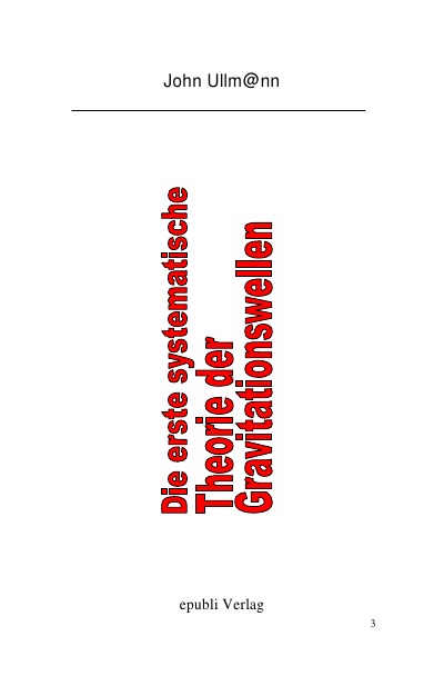 'Cover von Die erste systematische Theorie der Gravitationswellen'-Cover