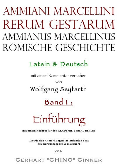 'Ammianus Marcellinus römische Geschichte'-Cover