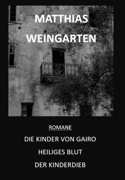 'Romane: Die Kinder von Gairo – Heiliges Blut – Der Kinderdieb'-Cover