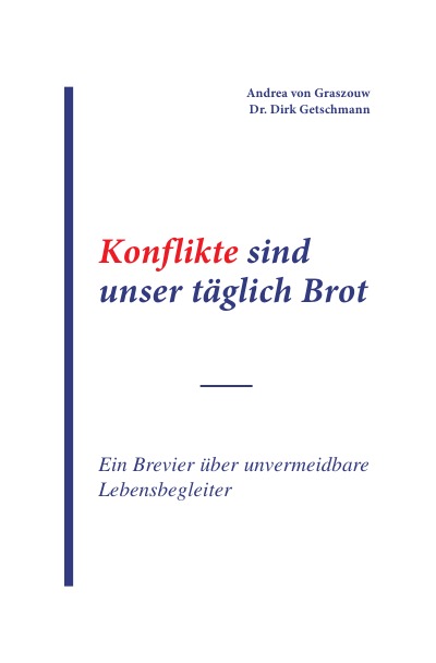 'Cover von Konflikte sind unser täglich Brot'-Cover