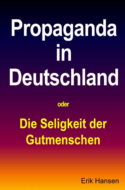 'Cover von Propaganda in Deutschland'-Cover