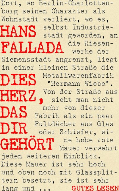 'Cover von Dies Herz, das dir gehört'-Cover