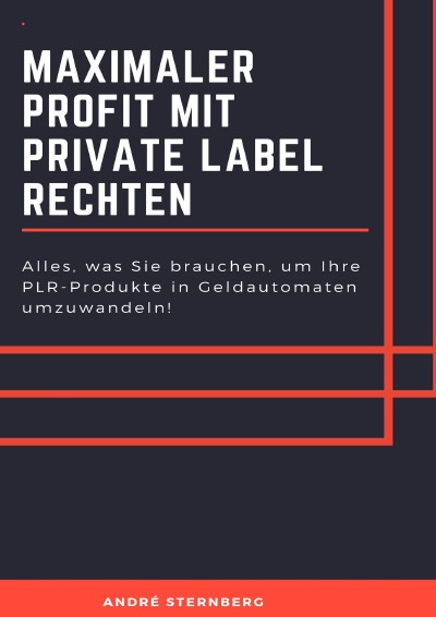 'Cover von Maximaler Profit mit Private Label Rechten'-Cover