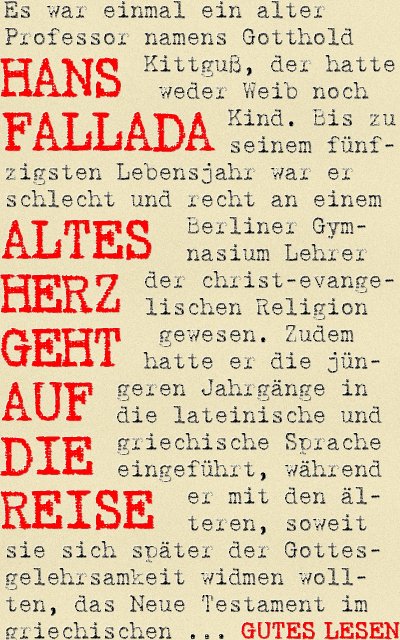 'Cover von Altes Herz geht auf die Reise'-Cover