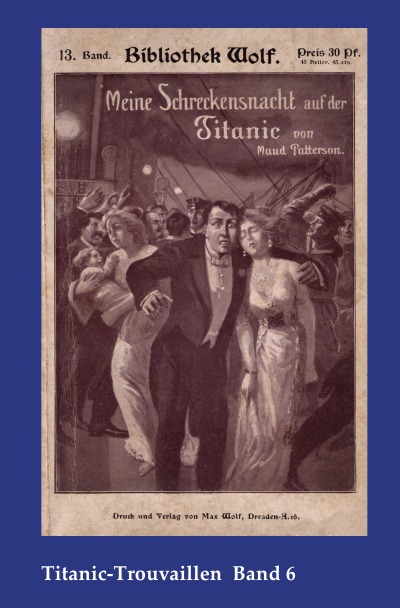 'Meine Schreckensnacht auf der Titanic'-Cover