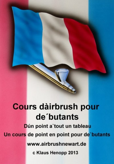 'Cover von Cours d’airbrush pour débutants'-Cover