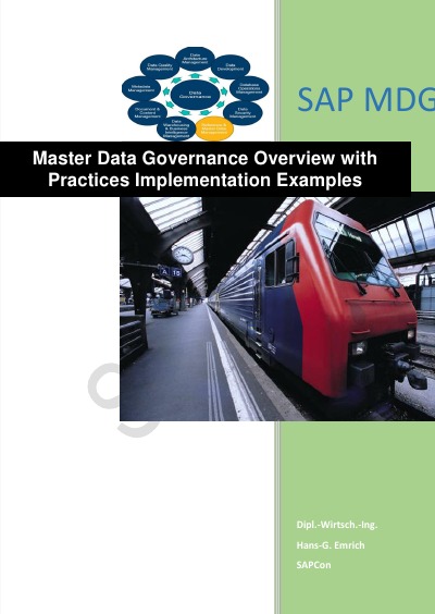 'SAP MDG Overview Handbook'-Cover