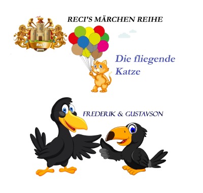 'Frederik & Gustavson – Die fliegende Katze'-Cover