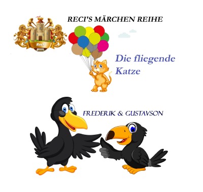 'Cover von Frederik & Gustavson – Die fliegende Katze'-Cover