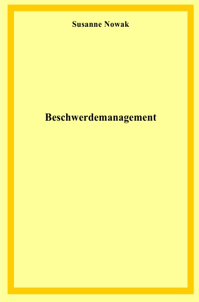 'Cover von Beschwerdemanagement'-Cover