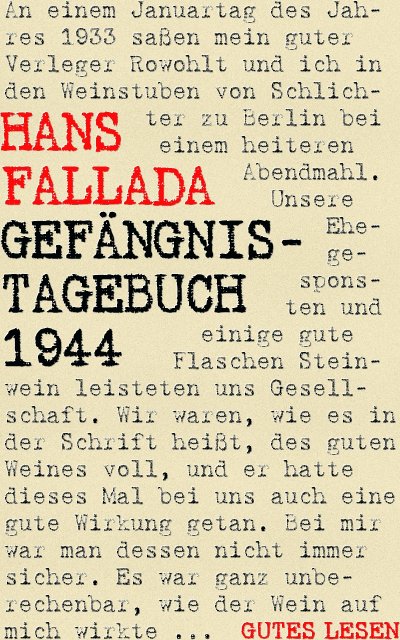'Cover von Gefängnistagebuch 1944'-Cover