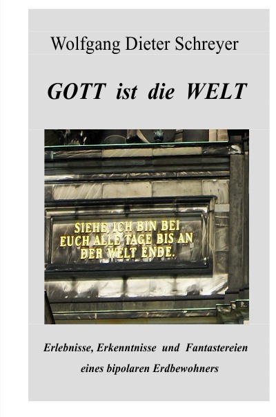 'Cover von GOTT ist die WELT'-Cover