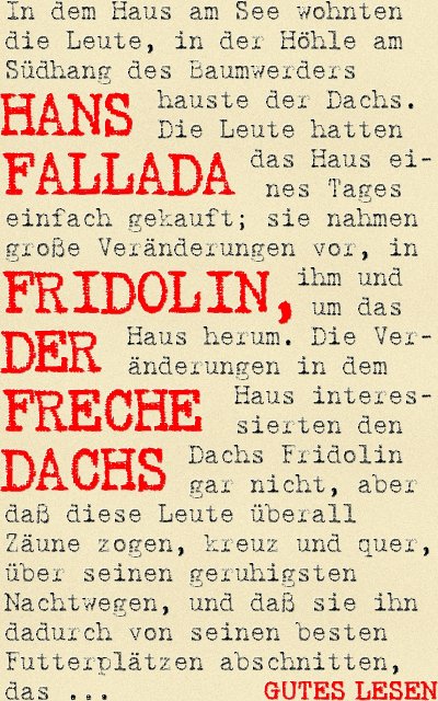 'Cover von Fridolin, der freche Dachs'-Cover