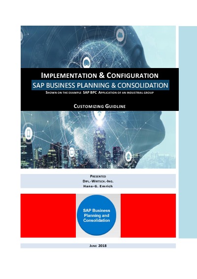 'SAP Business Planning and Consolidation –  Guidline for Implementation & Configuration'-Cover