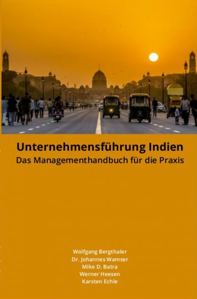 'Unternehmensführung Indien'-Cover