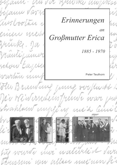 'Erinnerungen an Großmutter Erica'-Cover