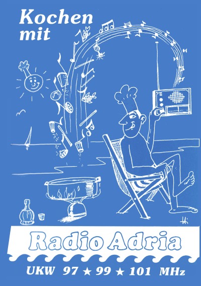 'Nostalgie-Buch: Kochen mit Radio-Adria'-Cover