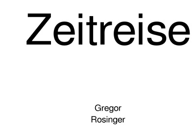 'Cover von Zeitreise'-Cover