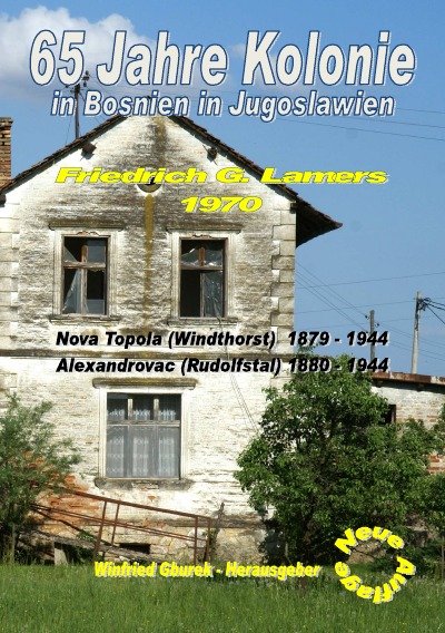 '65 Jahre Kolonie in Bosnien in Jugoslawien'-Cover