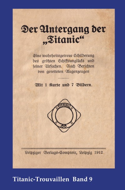 'Der Untergang  der „Titanic“'-Cover