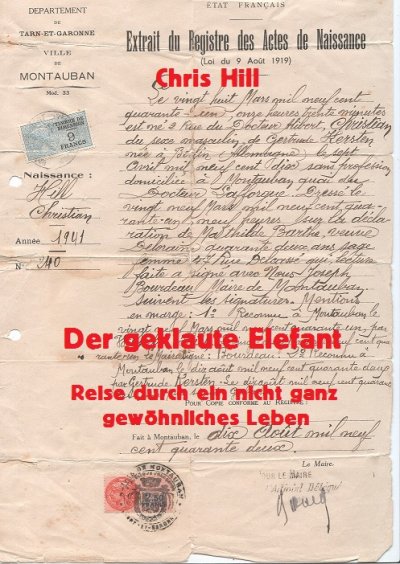 'Der geklaute Elefant'-Cover
