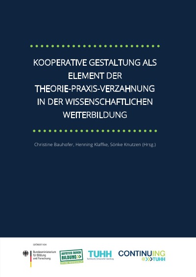 'Kooperative Gestaltung als Element der Theorie-Praxis-Verzahnung in der wissenschaftlichen Weiterbildung'-Cover