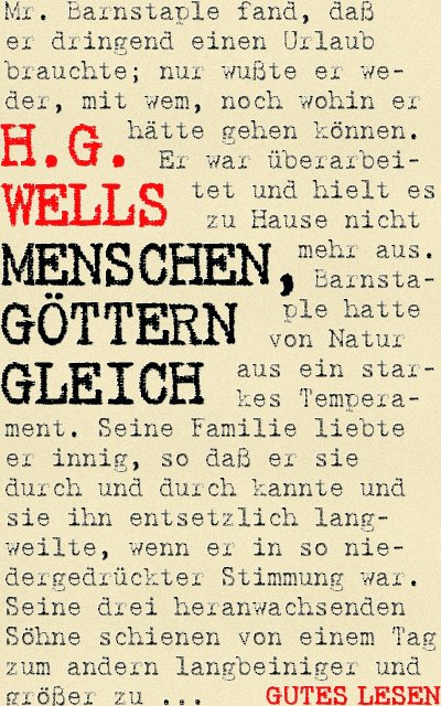 'Cover von Menschen, Göttern gleich'-Cover