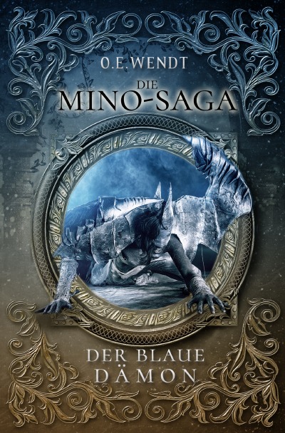 'Cover von Die Mino-Saga – Der Blaue Dämon'-Cover