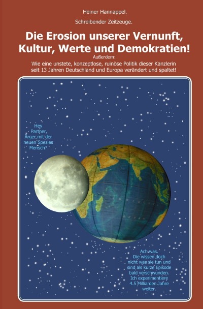 'Cover von Die Erosion unserer Vernunft, Kultur, Werte und Demokratien!'-Cover