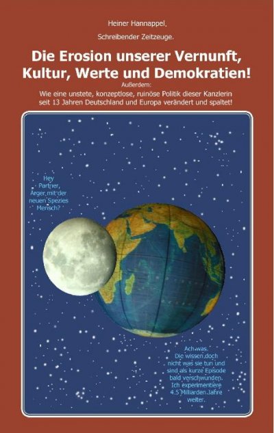 'Cover von Die Erosion unserer Vernunft, Kultur, Werte und Demokratien!'-Cover
