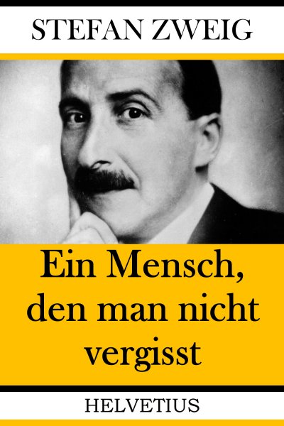 'Ein Mensch, den man nicht vergisst'-Cover