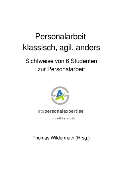 'Personalarbeit klassisch, agil, anders'-Cover
