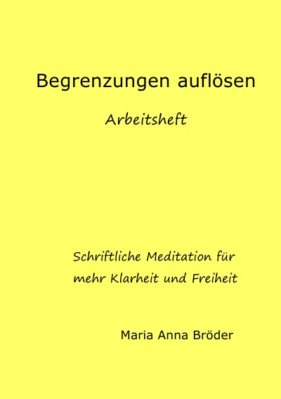 'Cover von Begrenzungen auflösen'-Cover