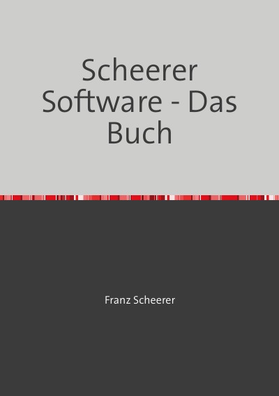 'Scheerer Software – Das Buch'-Cover