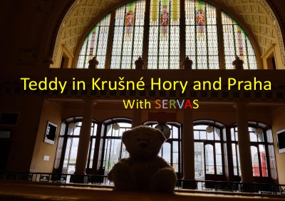 'Teddy in Krušné Hory and Prague'-Cover