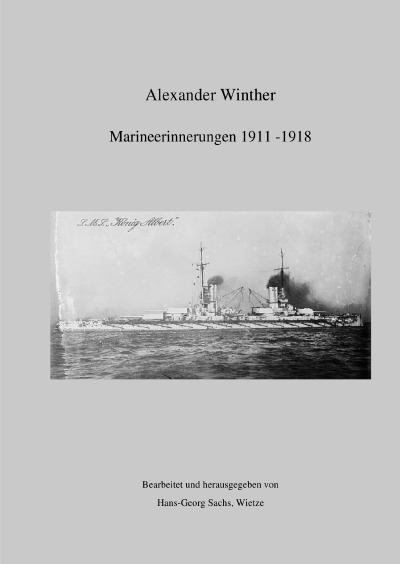 'Marineerinnerungen 1911-1918'-Cover