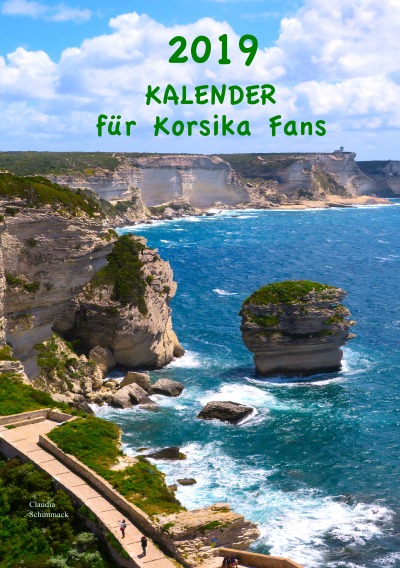 '2019 Kalender für Korsika Fans'-Cover