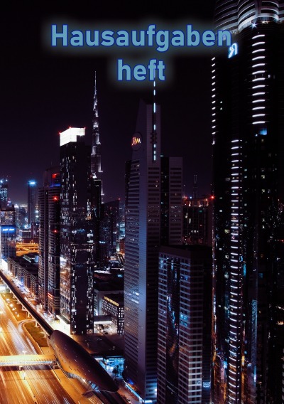 'DinA5 Hausaufgabenheft'-Cover