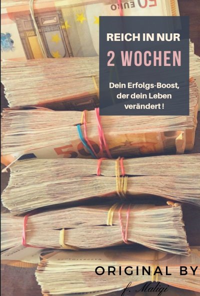 'Cover von Reich in nur 2 Wochen'-Cover