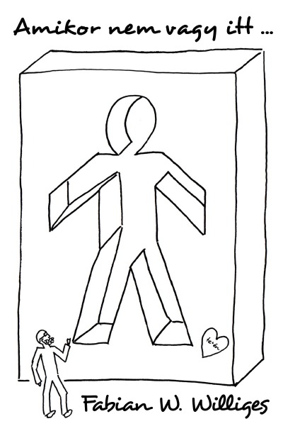 'Cover von Amikor nem vagy itt …'-Cover